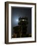 Cob Speicher Control Tower under a Full Moon-null-Framed Photographic Print