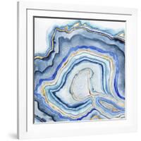 Cobalt Agate I-Grace Popp-Framed Art Print