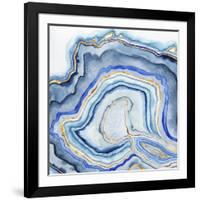 Cobalt Agate I-Grace Popp-Framed Art Print