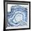 Cobalt Agate I-Grace Popp-Framed Art Print