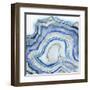 Cobalt Agate I-Grace Popp-Framed Art Print