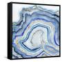 Cobalt Agate I-Grace Popp-Framed Stretched Canvas