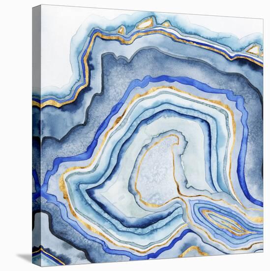 Cobalt Agate I-Grace Popp-Stretched Canvas