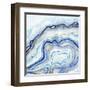 Cobalt Agate II-Grace Popp-Framed Art Print