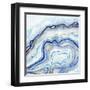 Cobalt Agate II-Grace Popp-Framed Art Print