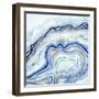 Cobalt Agate II-Grace Popp-Framed Art Print