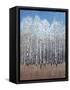 Cobalt Birches I-Tim OToole-Framed Stretched Canvas