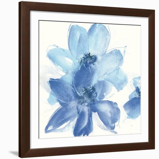 Cobalt Clematis I-Chris Paschke-Framed Art Print