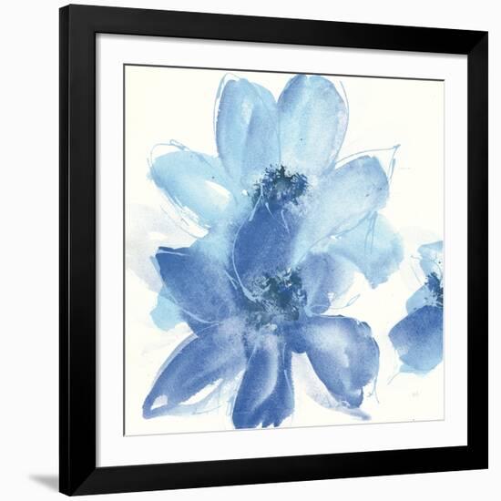 Cobalt Clematis I-Chris Paschke-Framed Art Print