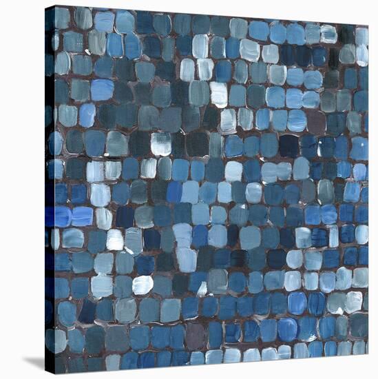 'Cobalt Cobbles' Stretched Canvas Print - Stacey Wolf | AllPosters.com