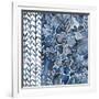 Cobalt Garden I-Chariklia Zarris-Framed Premium Giclee Print