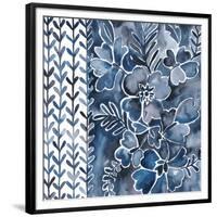 Cobalt Garden I-Chariklia Zarris-Framed Premium Giclee Print