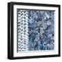 Cobalt Garden I-Chariklia Zarris-Framed Art Print