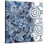 Cobalt Garden II-Chariklia Zarris-Stretched Canvas