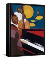 Cobalt Jazz, 2007-Kaaria Mucherera-Framed Stretched Canvas