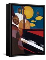 Cobalt Jazz, 2007-Kaaria Mucherera-Framed Stretched Canvas