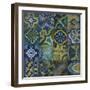 Cobalt Mosaic II-Douglas-Framed Giclee Print