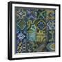 Cobalt Mosaic II-Douglas-Framed Giclee Print