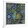 Cobalt Mosaic II-Douglas-Framed Giclee Print