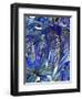 Cobalt Palm I-Ricki Mountain-Framed Art Print