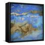 Cobalt Sea-Color Bakery-Framed Stretched Canvas