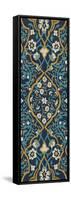 Cobalt Tapestry II-Chariklia Zarris-Framed Stretched Canvas
