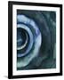 Cobalt Vortex II-Grace Popp-Framed Art Print