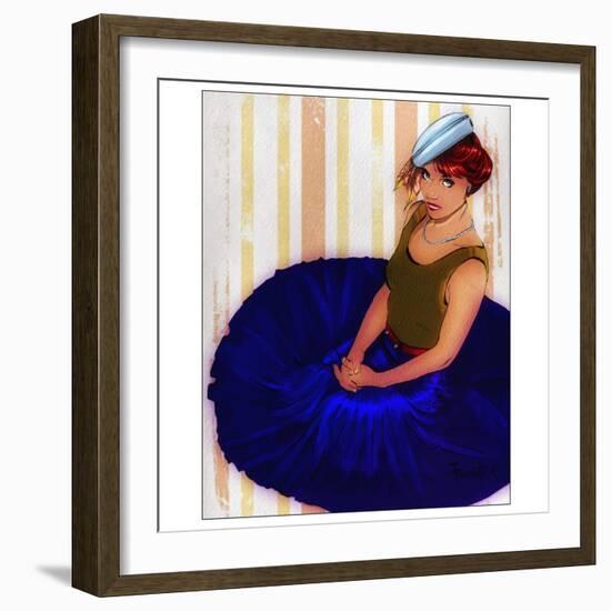 Cobalt-null-Framed Giclee Print