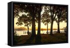 Cobb Island Sunrise III-Alan Hausenflock-Framed Stretched Canvas