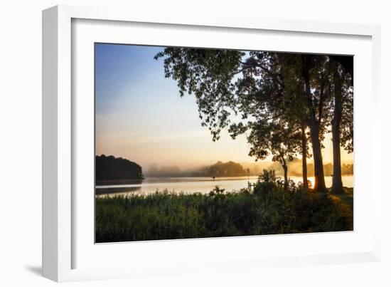 Cobb Island Sunrise IV-Alan Hausenflock-Framed Photographic Print