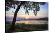 Cobb Island Sunset I-Alan Hausenflock-Stretched Canvas