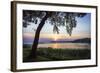 Cobb Island Sunset I-Alan Hausenflock-Framed Photographic Print