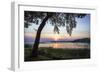 Cobb Island Sunset I-Alan Hausenflock-Framed Photographic Print