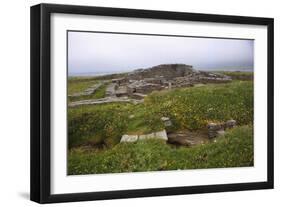 Cobbie Rows Castle, c1145, Isle of Wyre, Orkney, Scotland, 20th century-CM Dixon-Framed Giclee Print