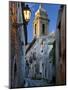 Cobbled Alleyway at Dusk, Erice, Sicily, Italy, Europe-Stuart Black-Mounted Photographic Print
