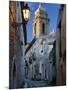 Cobbled Alleyway at Dusk, Erice, Sicily, Italy, Europe-Stuart Black-Mounted Photographic Print