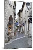Cobbled Alleyway, Saint-Paul-De-Vence, Provence-Alpes-Cote D'Azur, Provence, France, Europe-Stuart Black-Mounted Photographic Print