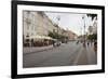 Cobbled Old Town Krakowskie Przedmiescie Street and street cafes, Warsaw, Poland, Europe-Jeremy Bright-Framed Photographic Print