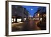 Cobbled Silver Street at Christmas-Mark Sunderland-Framed Photographic Print