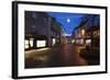 Cobbled Silver Street at Christmas-Mark Sunderland-Framed Photographic Print