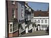 Cobbled Street in Old Lymington, Hampshire, England, United Kingdom, Europe-James Emmerson-Mounted Photographic Print