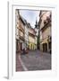 Cobbled Street, Ljubljana, Slovenia, Europe-Matthew Williams-Ellis-Framed Photographic Print