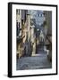 Cobbled Street, Rue Du Jerzual, Dinan, Cotes D'Armor, Brittany, France, Europe-Stuart Black-Framed Photographic Print