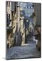Cobbled Street, Rue Du Jerzual, Dinan, Cotes D'Armor, Brittany, France, Europe-Stuart Black-Mounted Photographic Print
