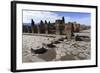 Cobbled Street Stepping Stones, Roman Ruins of Pompeii, UNESCO World Heritage Site, Campania, Italy-Eleanor Scriven-Framed Photographic Print