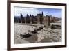 Cobbled Street Stepping Stones, Roman Ruins of Pompeii, UNESCO World Heritage Site, Campania, Italy-Eleanor Scriven-Framed Photographic Print