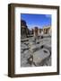 Cobbled Street Stepping Stones, Roman Ruins of Pompeii, UNESCO World Heritage Site, Campania, Italy-Eleanor Scriven-Framed Photographic Print