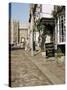 Cobbled Street with View of Castle, Windsor, Berkshire, England, United Kingdom-G Richardson-Stretched Canvas