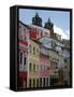 Cobbled Streets and Colonial Architecture, UNESCO World Heritage Site, Salvador, Brazil-Yadid Levy-Framed Stretched Canvas