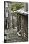 Cobbled Streets and Granite Houses in Medieval Village of Piodao in Serra Da Estrela Mountains-Alex Robinson-Stretched Canvas